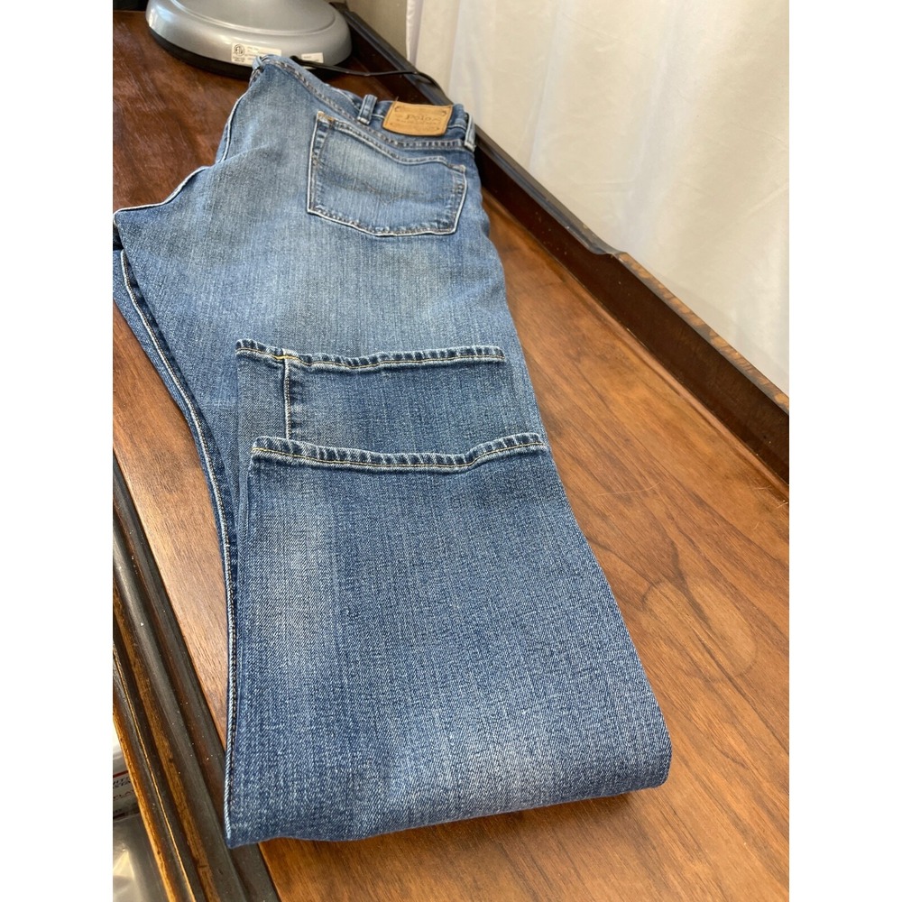 Polo Ralph Lauren Mens 38x 30 Varick Slim Staight Jeans Nice Casual - Picture 9 of 9